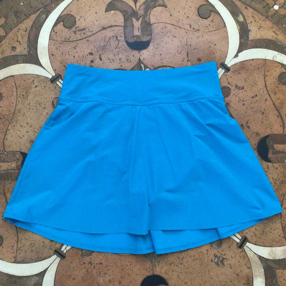 L.L. Bean Women's Blue Tennis Skirt Sz 16